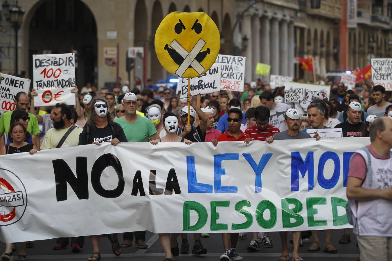 No a la &#039;Ley Mordaza&#039; en Logroño