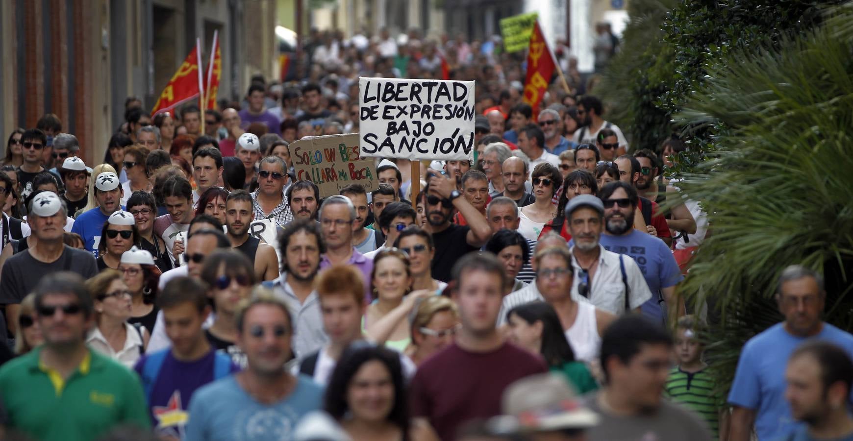 No a la &#039;Ley Mordaza&#039; en Logroño