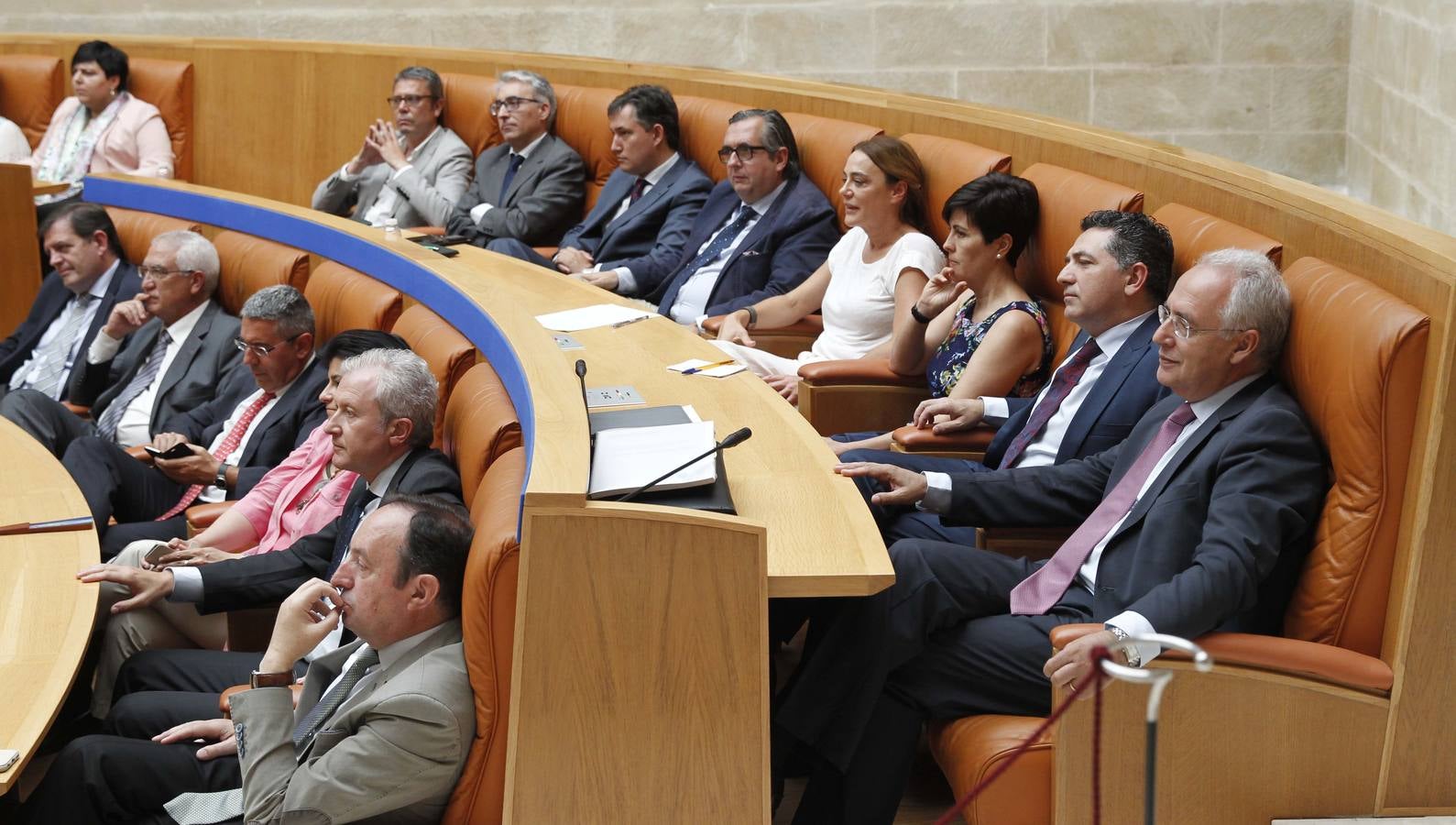 Ceniceros pierde la primera votación en el Parlamento riojano