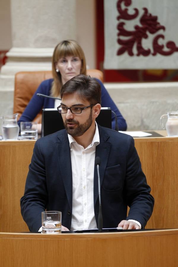 Ceniceros pierde la primera votación en el Parlamento riojano