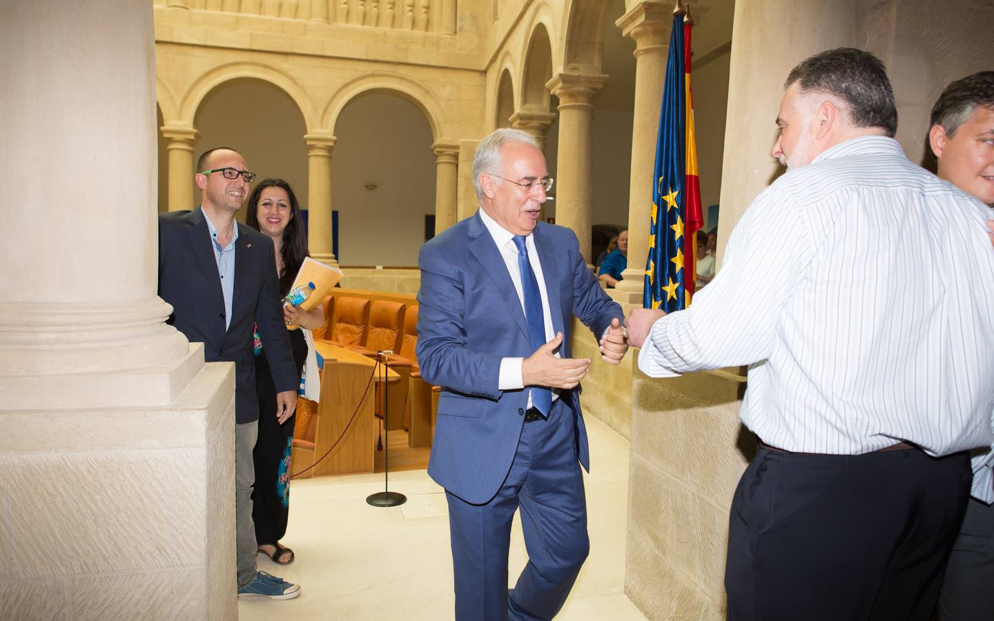 Ceniceros es presidente del Gobierno de La Rioja