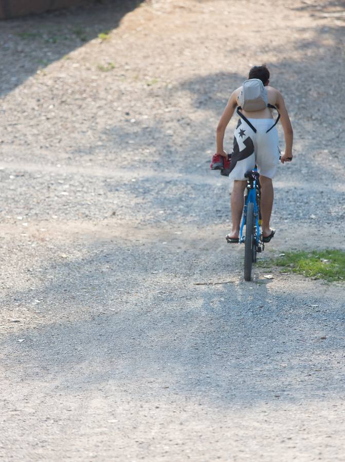 Logroño se derrite con el calor