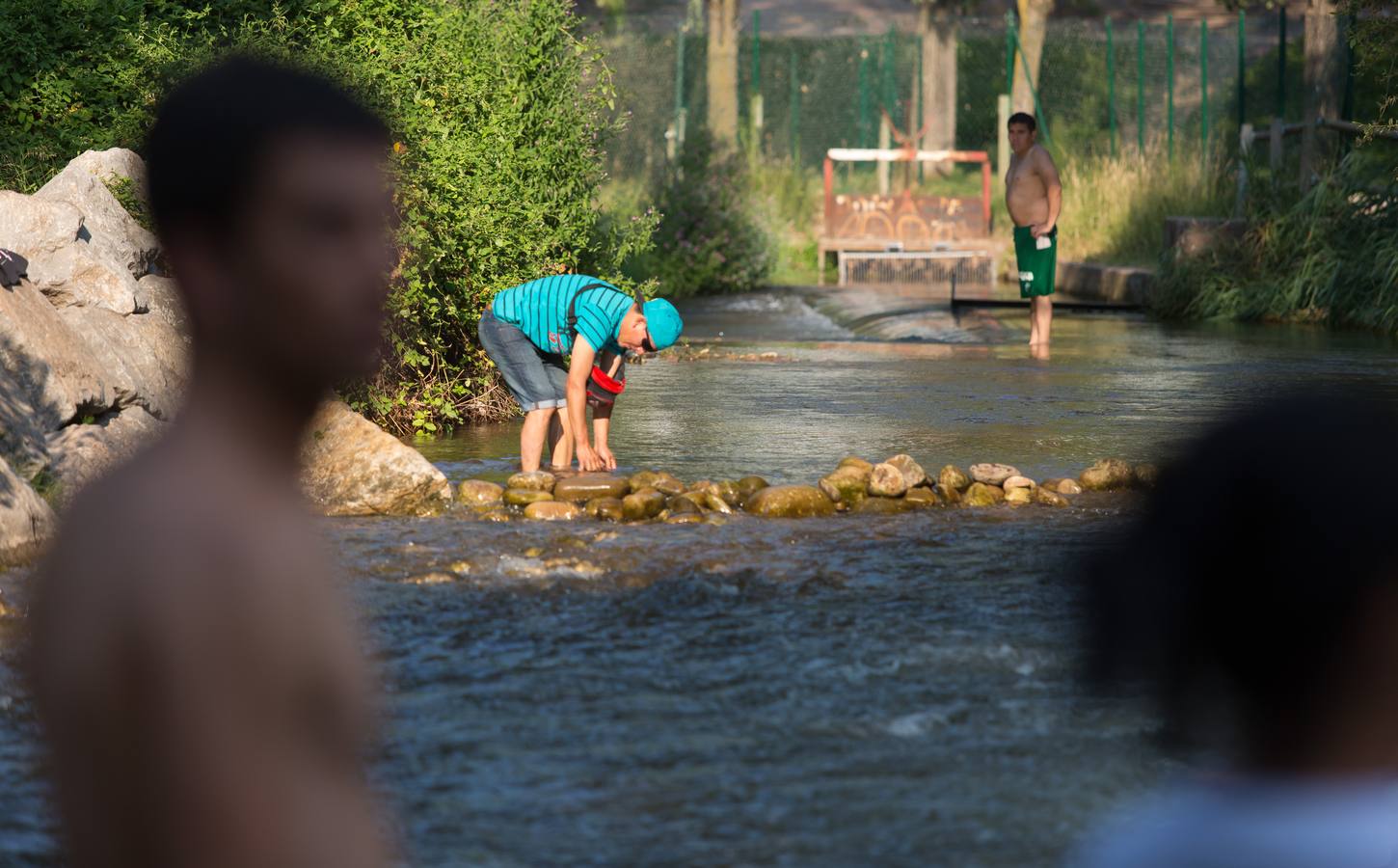 Logroño se derrite con el calor