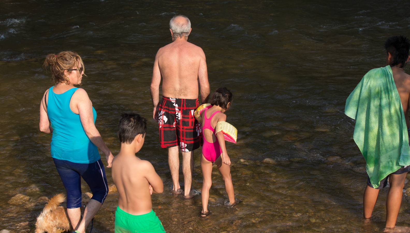 Logroño se derrite con el calor