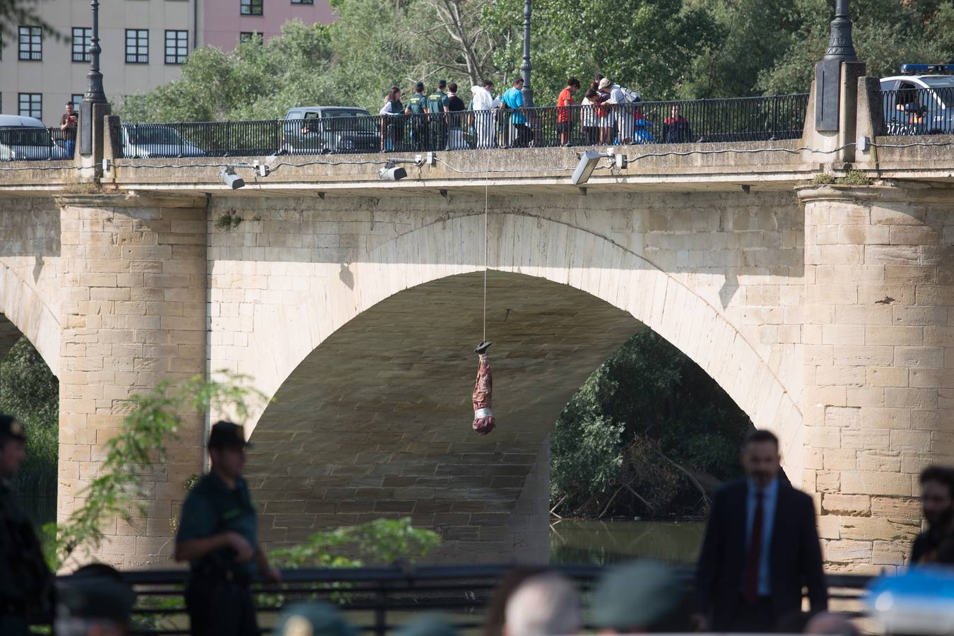 Pepe Viyuela rueda en Logroño