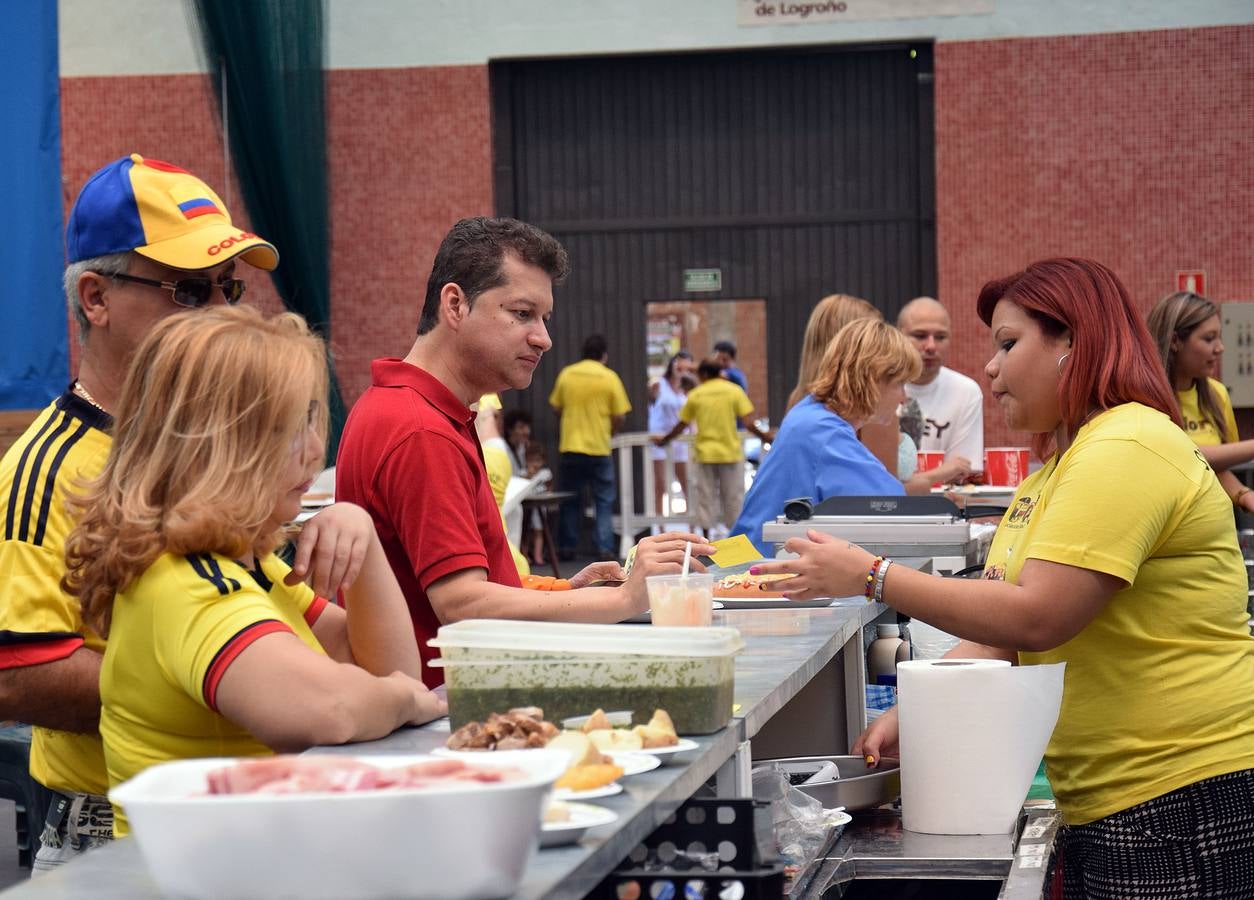 Los colombianos afincados en La Rioja celebran el 205 aniversario de su independencia