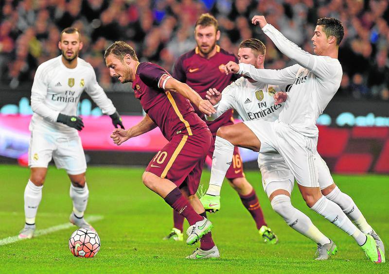 Las mejores imágenes del Real Madrid-Roma