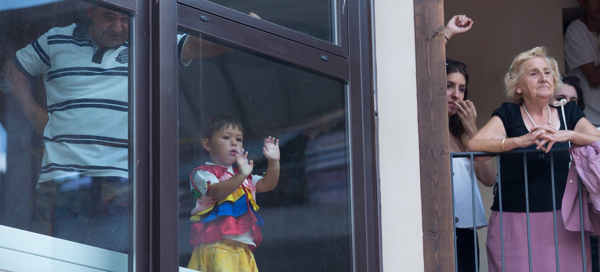 Los danzadores, héroes infantiles