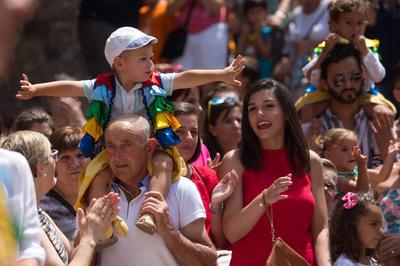 Los danzadores, héroes infantiles