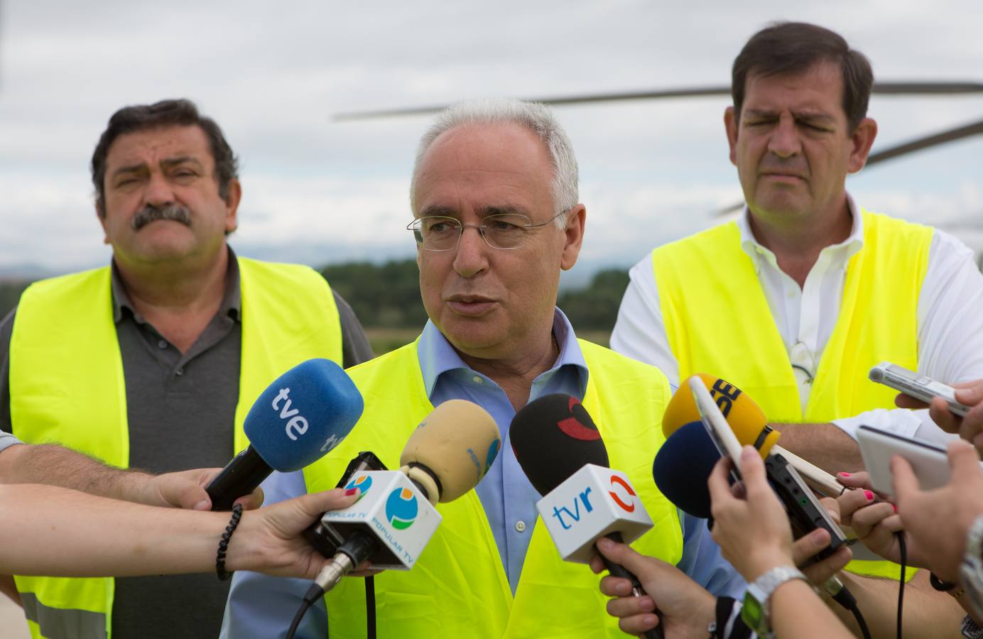 Trescientos profesionales forman el dispositivo de extinción de incendios en La Rioja