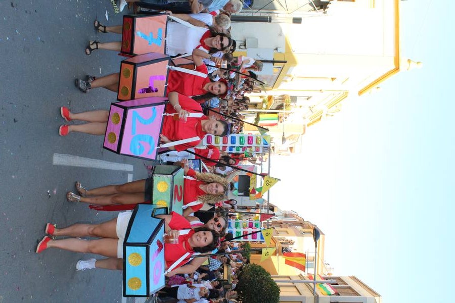 Desfile de carrozas en Rincón de Soto (I)