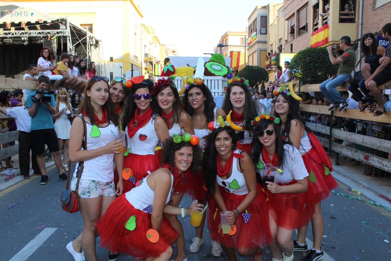 Desfile de carrozas en Rincón de Soto (I)