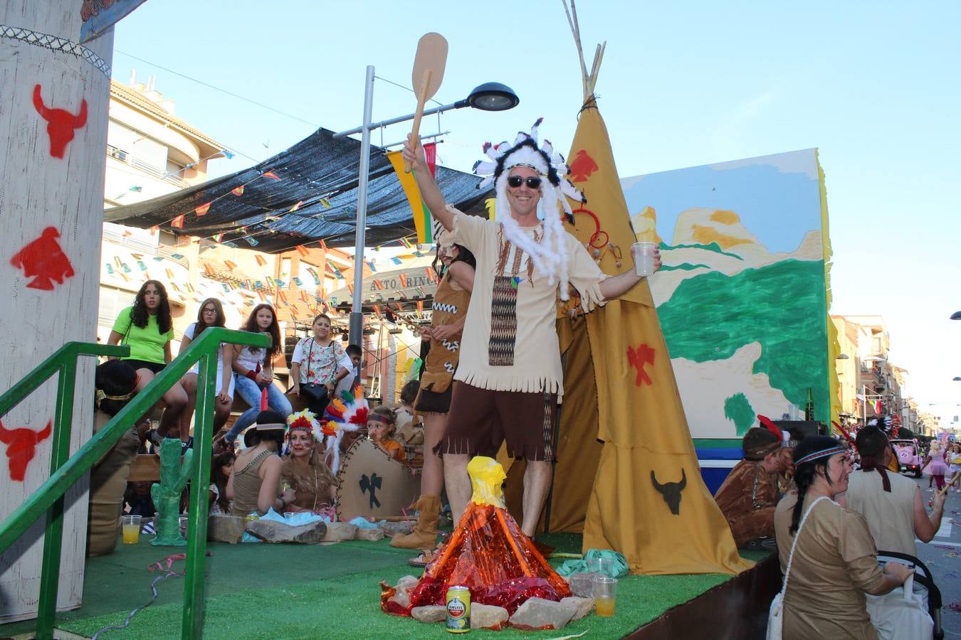 Desfile de carrozas en Rincón de Soto (I)