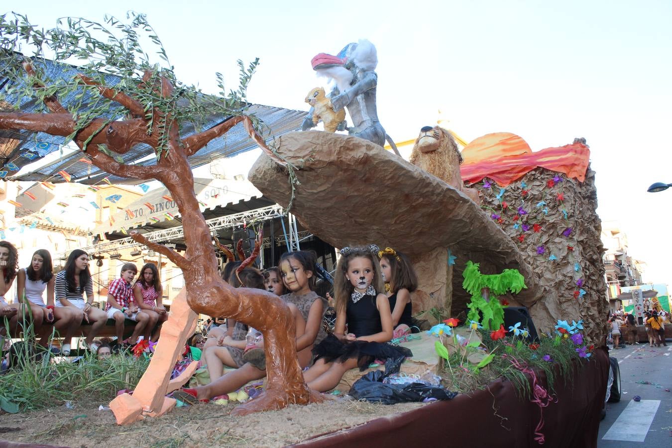 Desfile de carrozas en Rincón de Soto (I)