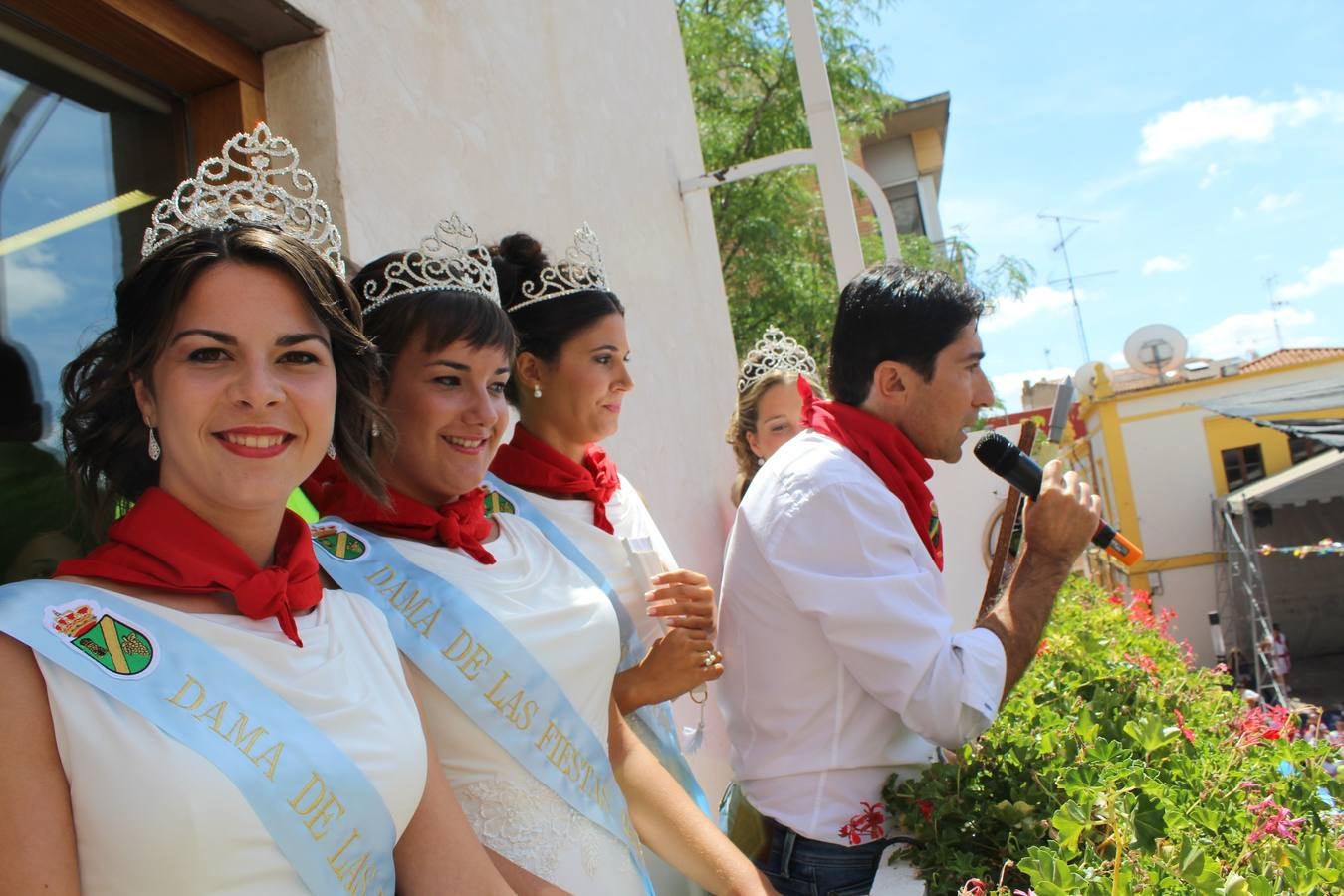 Chupinazo festivo en Rincón de Soto