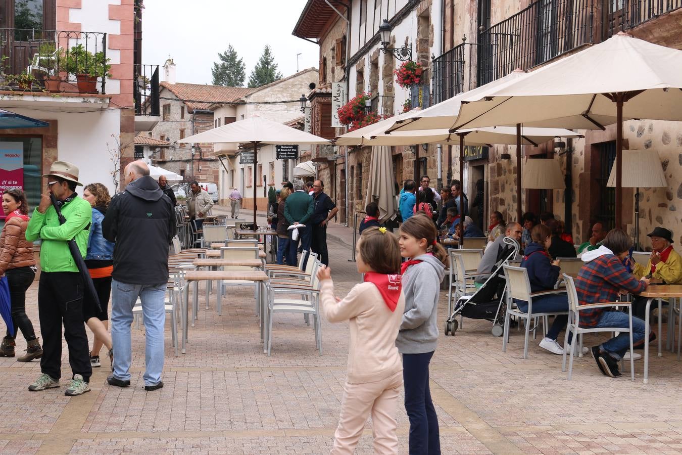 Primer día de fiestas de San Lorenzo en Ezcaray