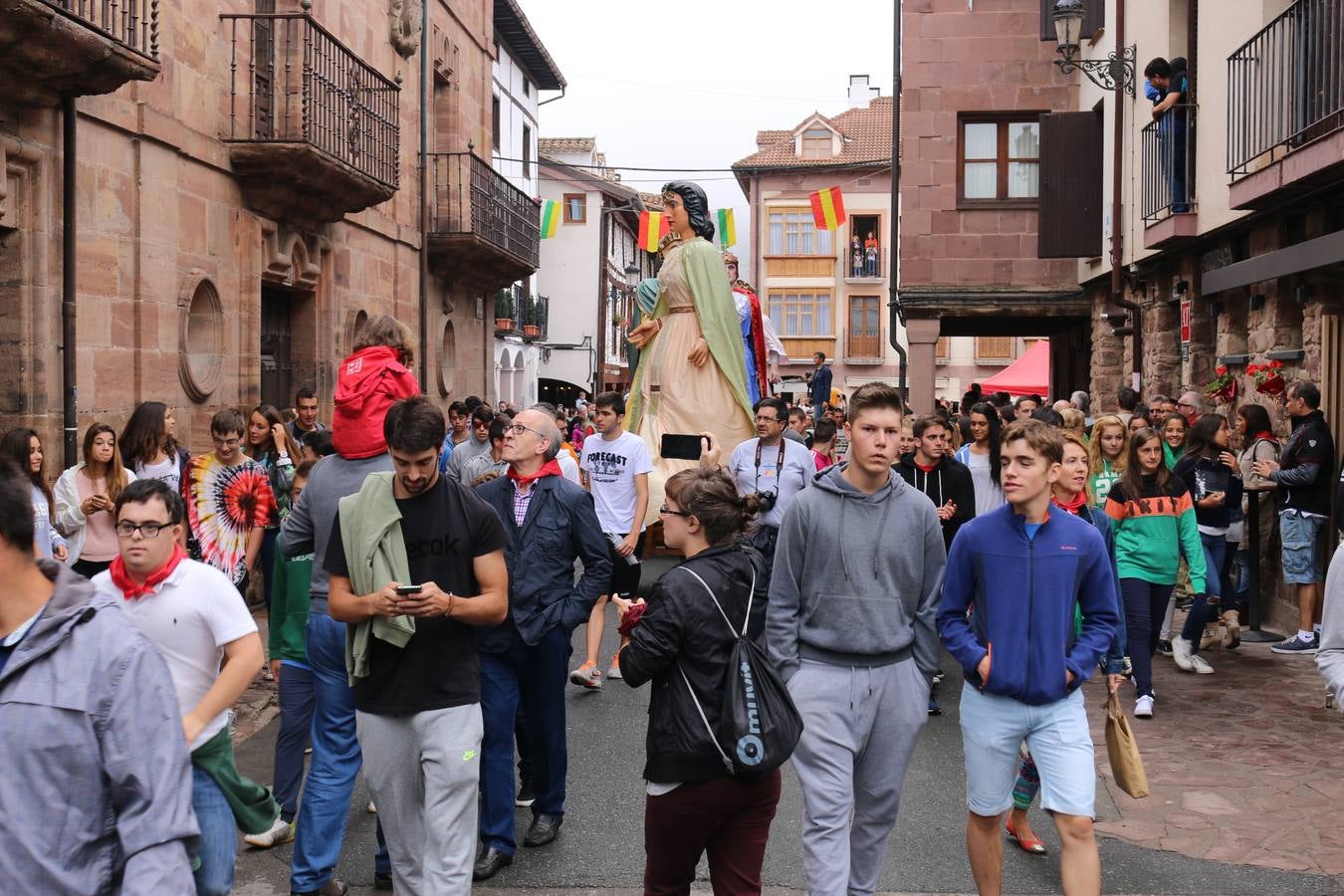 Primer día de fiestas de San Lorenzo en Ezcaray