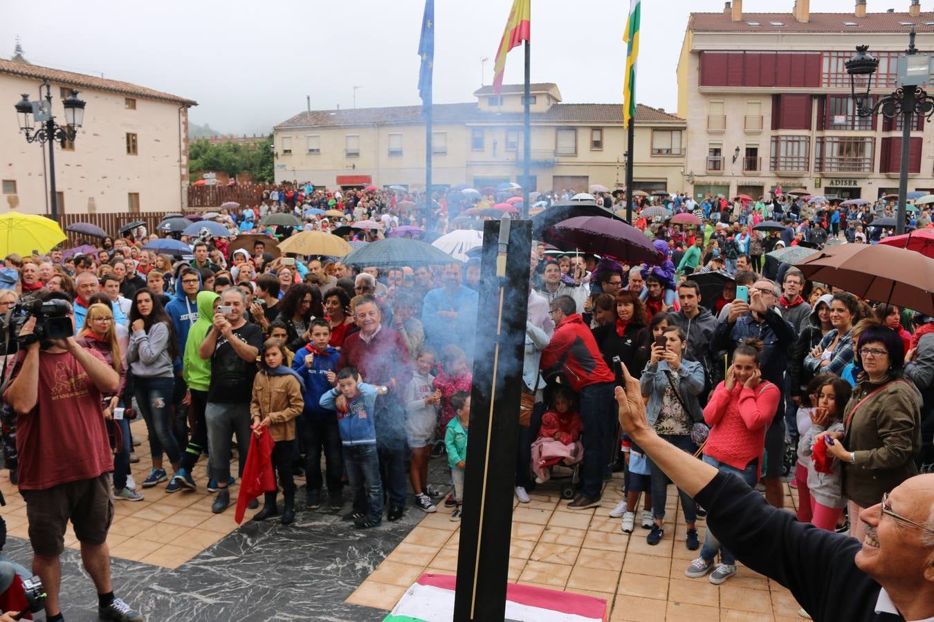 Primer día de fiestas de San Lorenzo en Ezcaray