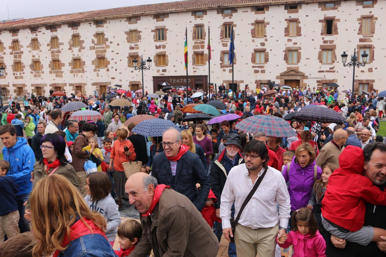 Primer día de fiestas de San Lorenzo en Ezcaray