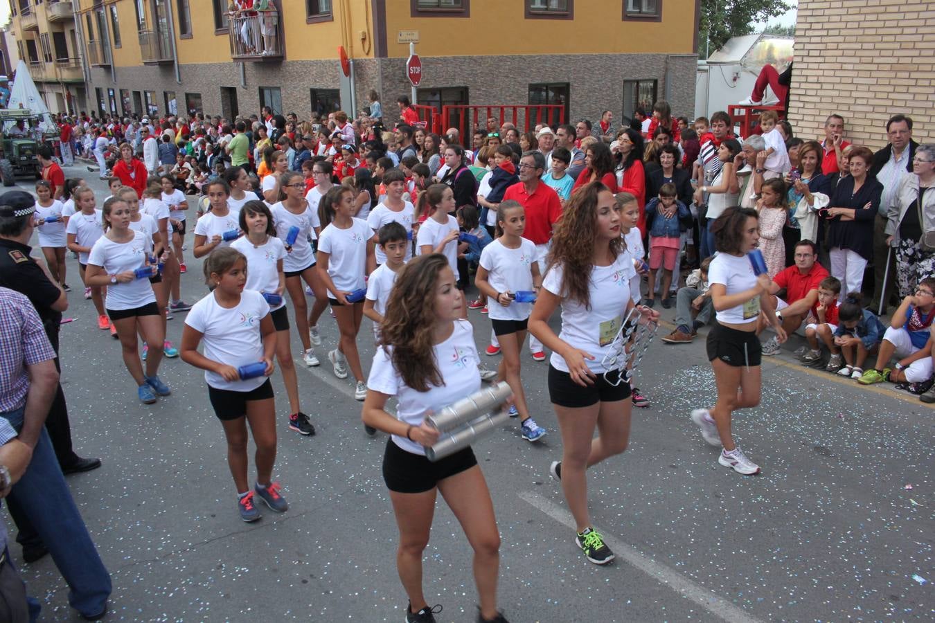 Las carrozas brillaron en Alfaro