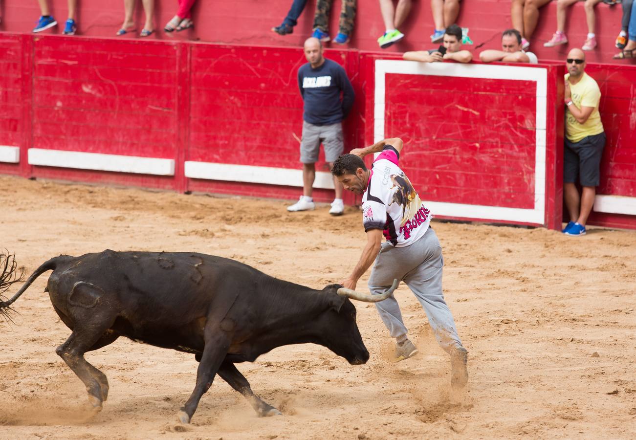 Sorteando vaquillas