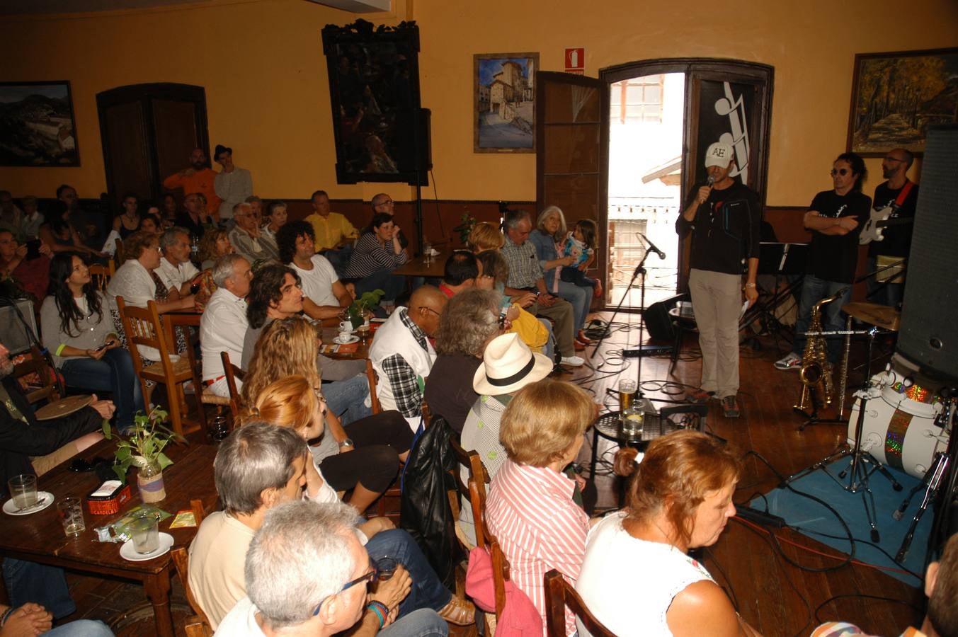 Munilla disfruta del jazz