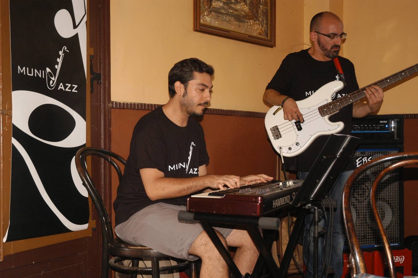 Munilla disfruta del jazz