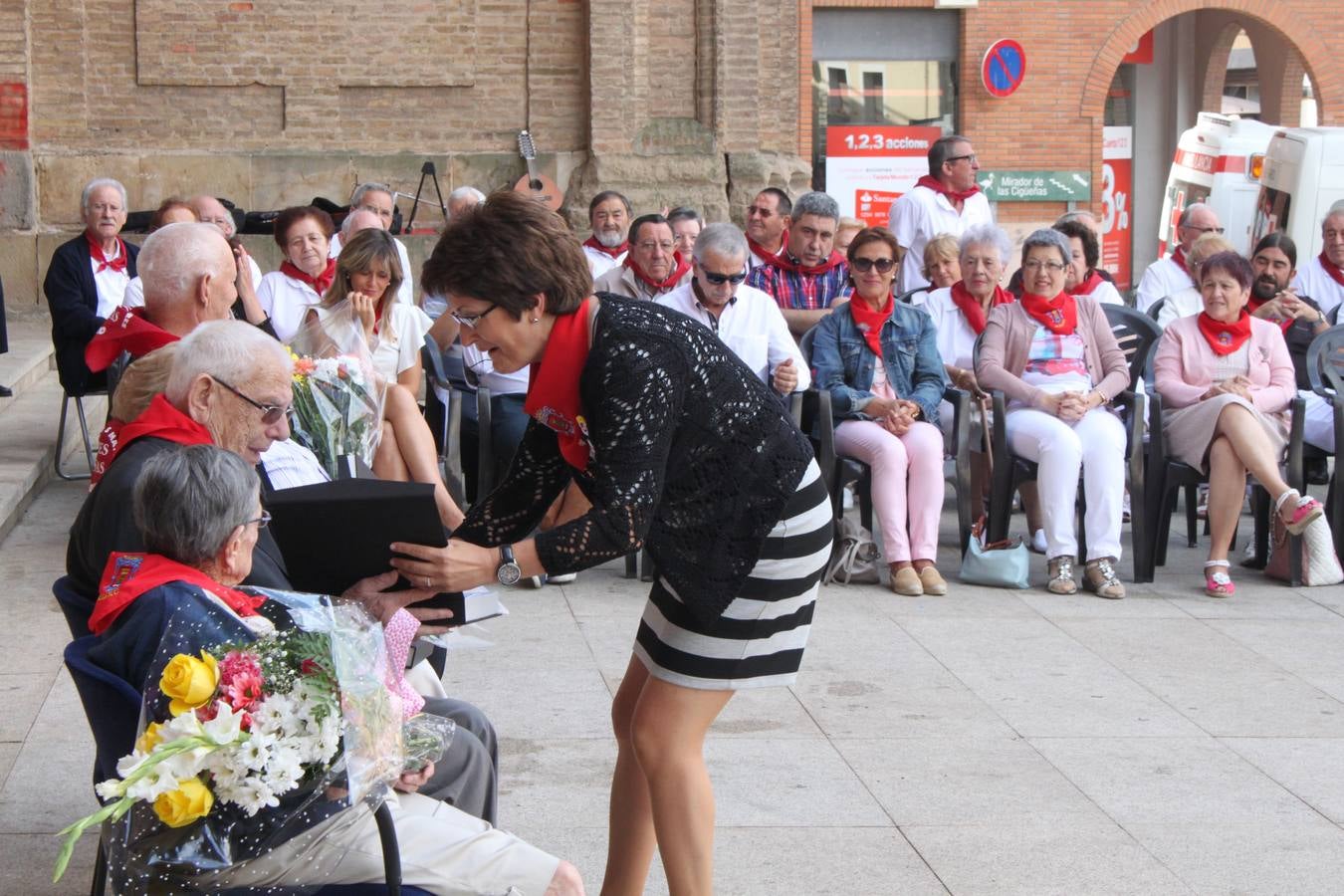 Los mayores centran el cuatro día de fiestas de Alfaro