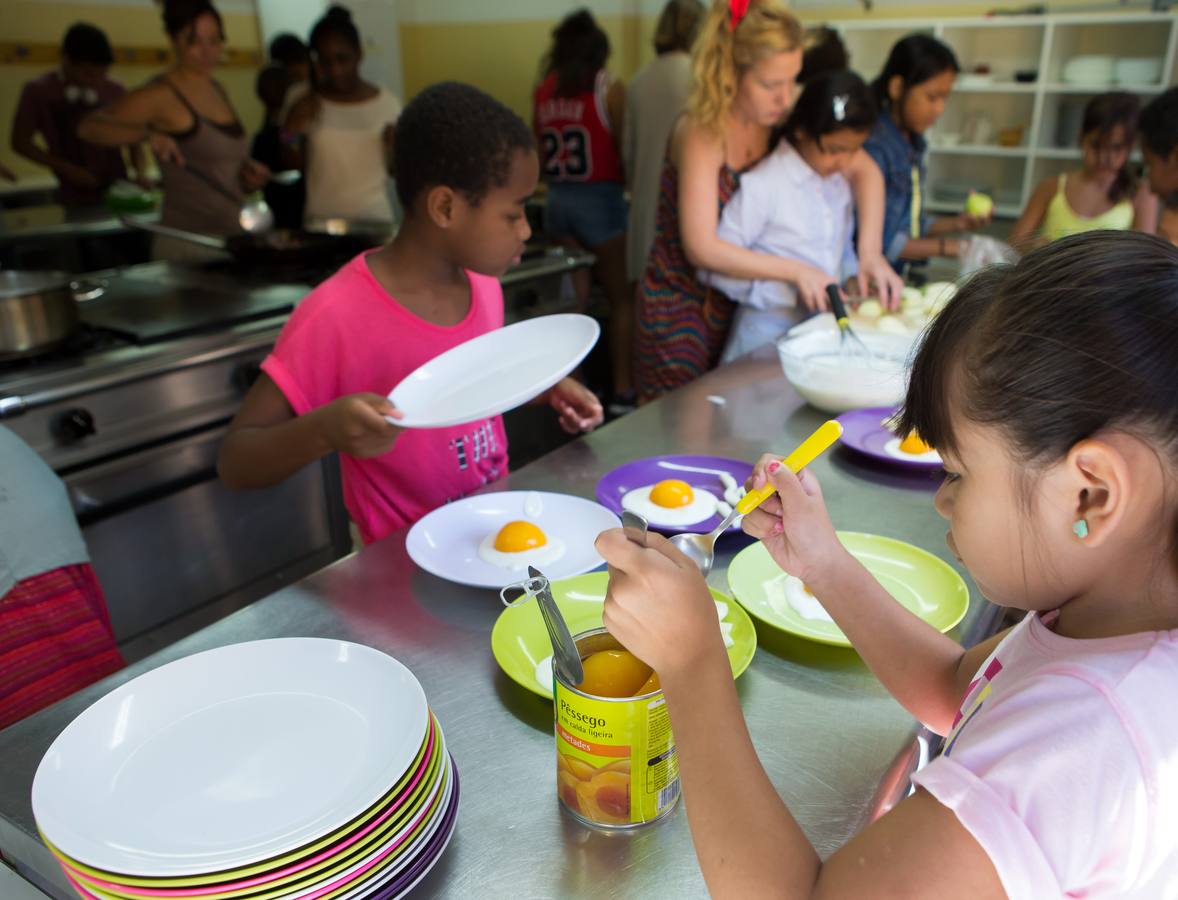 Taller de cocina infantil de APIR