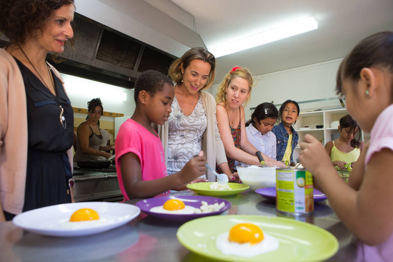 Taller de cocina infantil de APIR