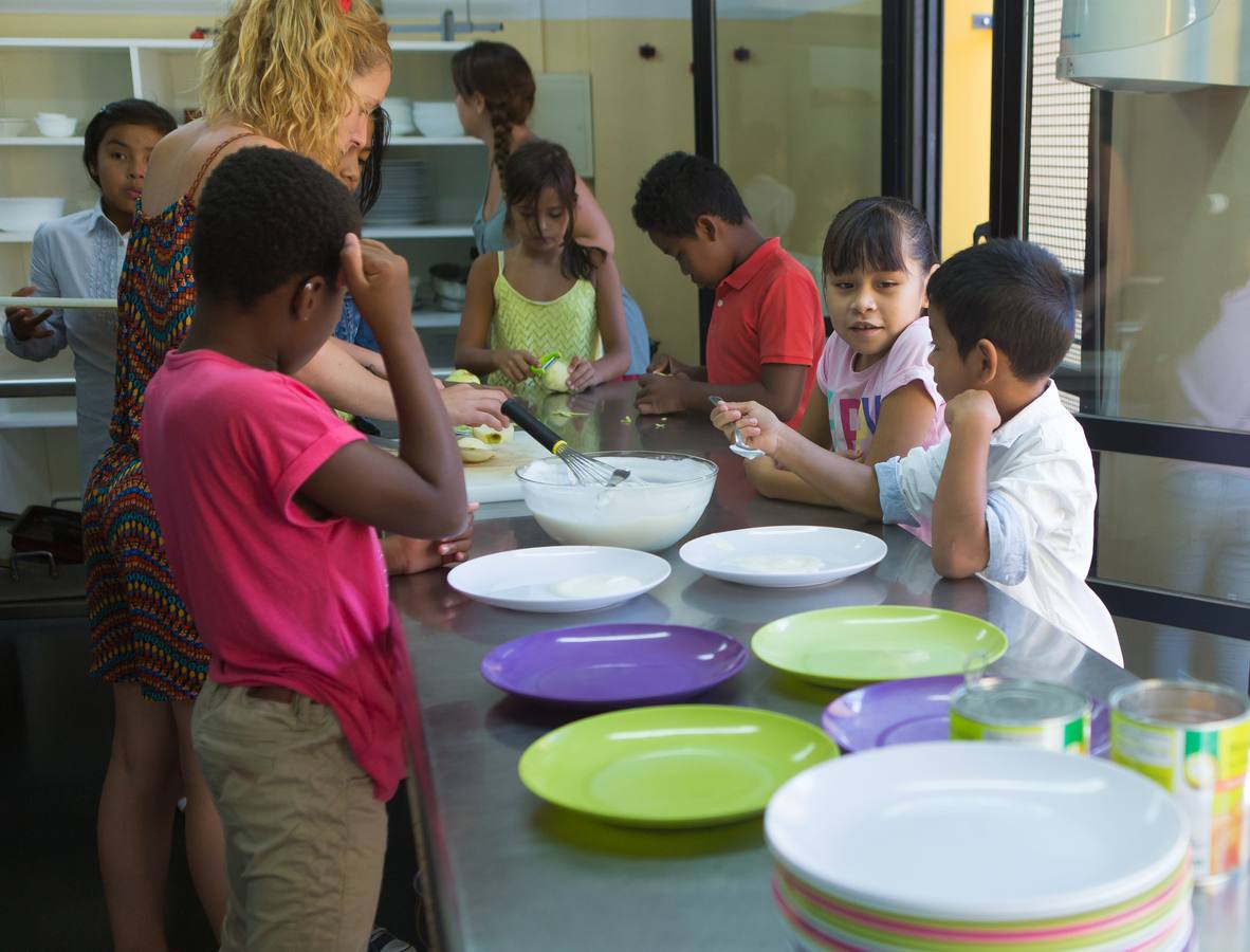 Taller de cocina infantil de APIR