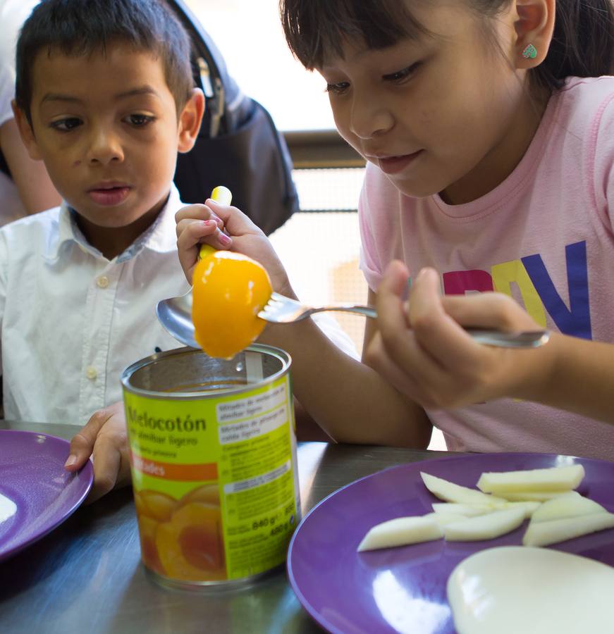 Taller de cocina infantil de APIR