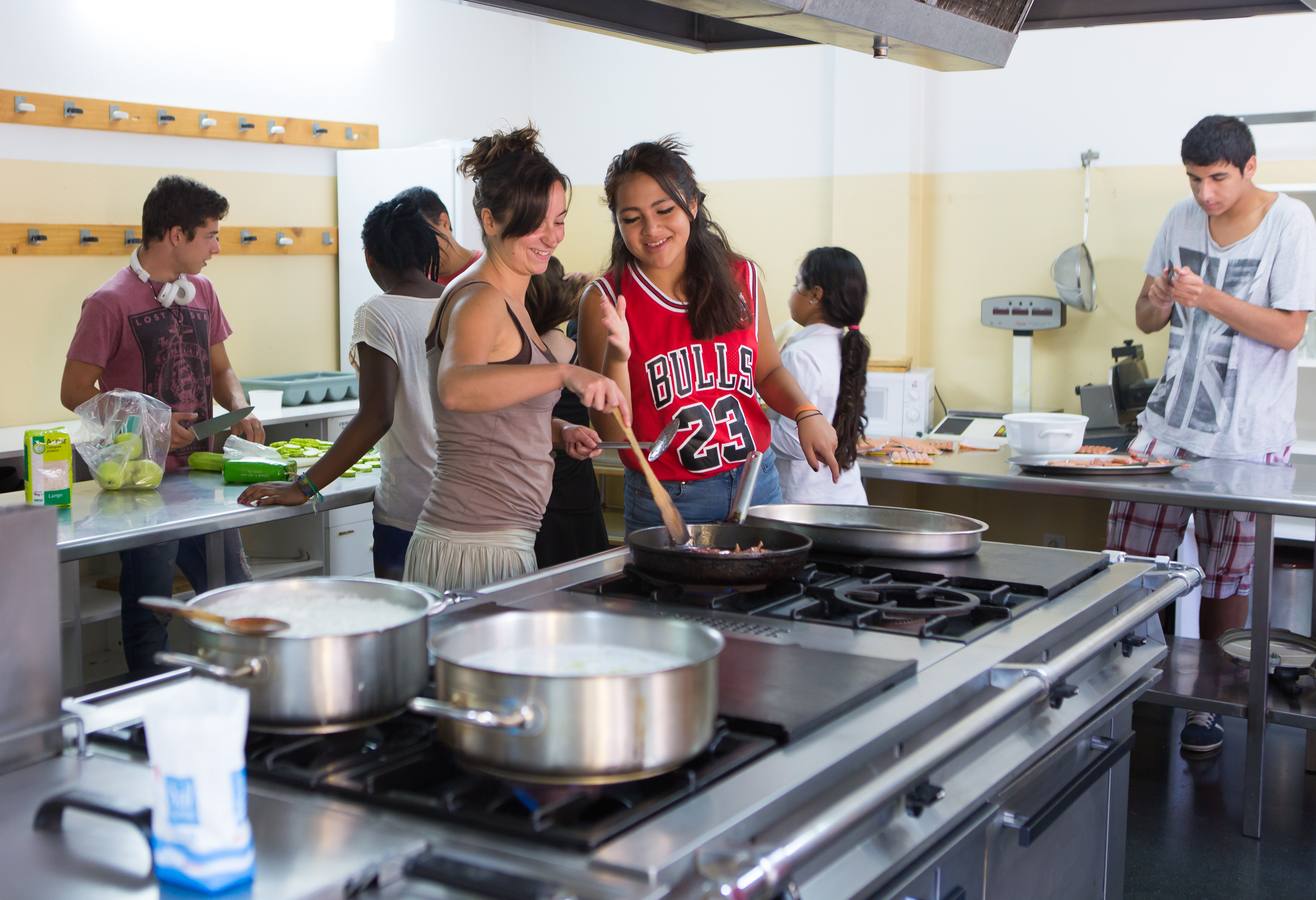 Taller de cocina infantil de APIR