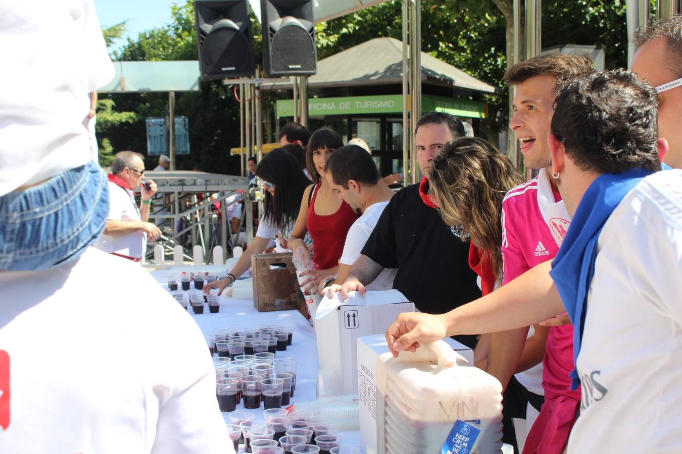 Calahorra repone fuerzas con las degustaciones