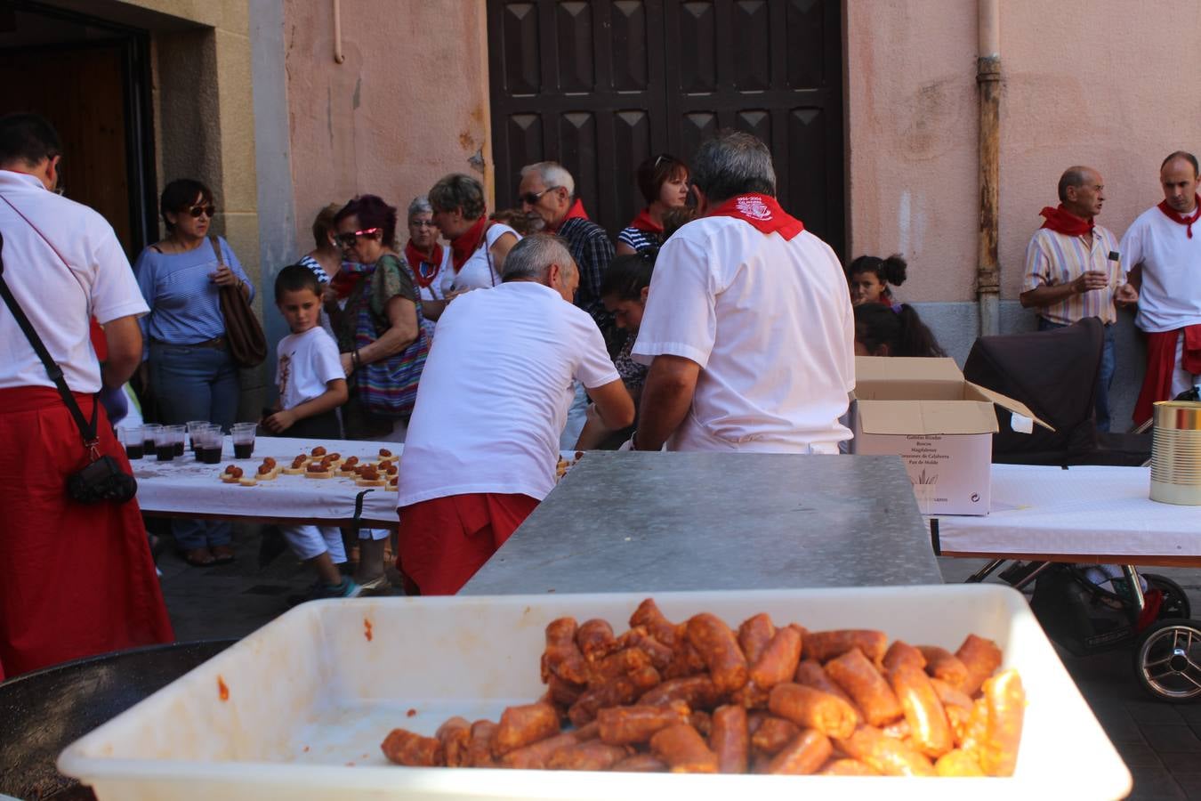 Calahorra repone fuerzas con las degustaciones