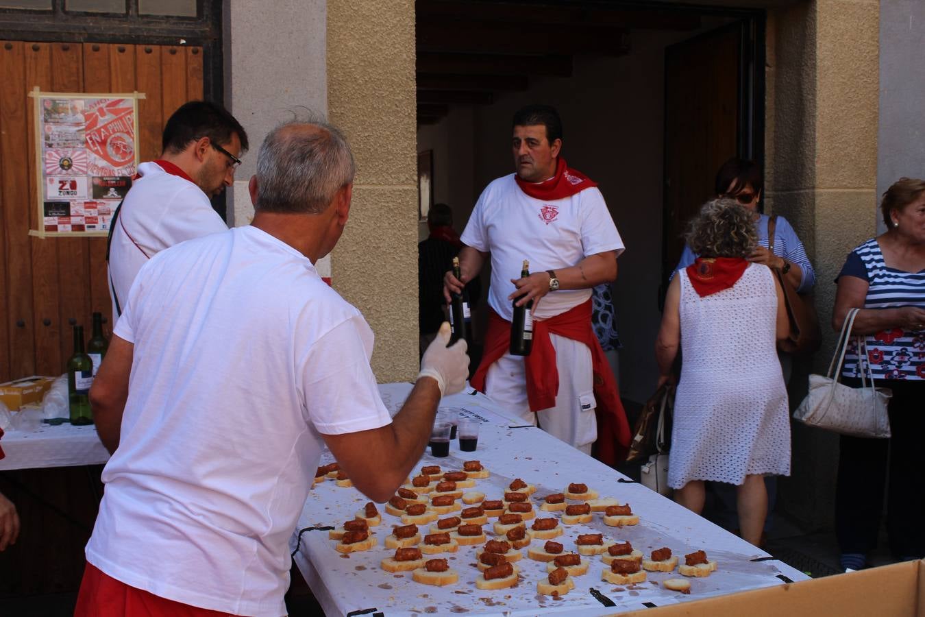 Calahorra repone fuerzas con las degustaciones