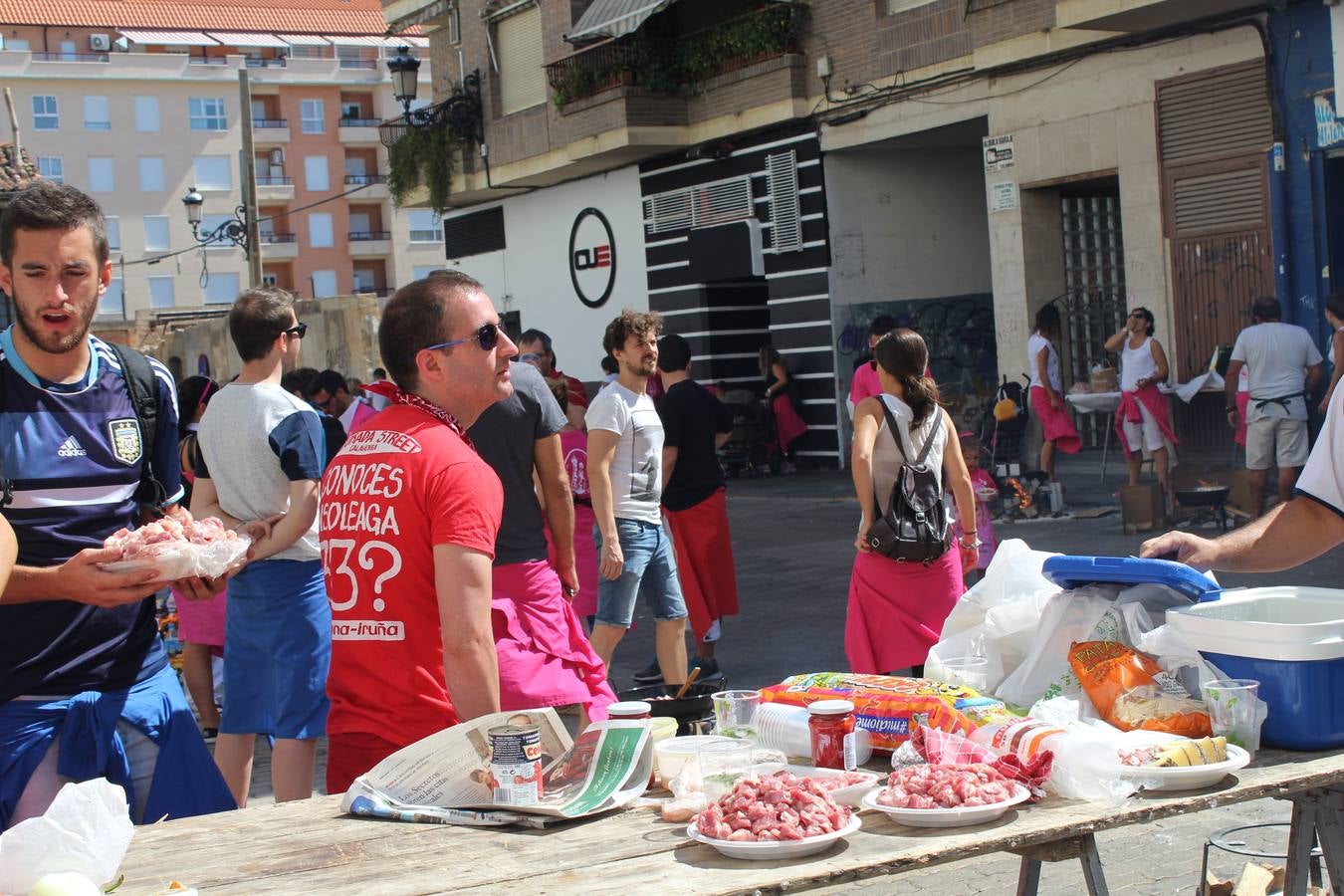 Calahorra repone fuerzas con las degustaciones