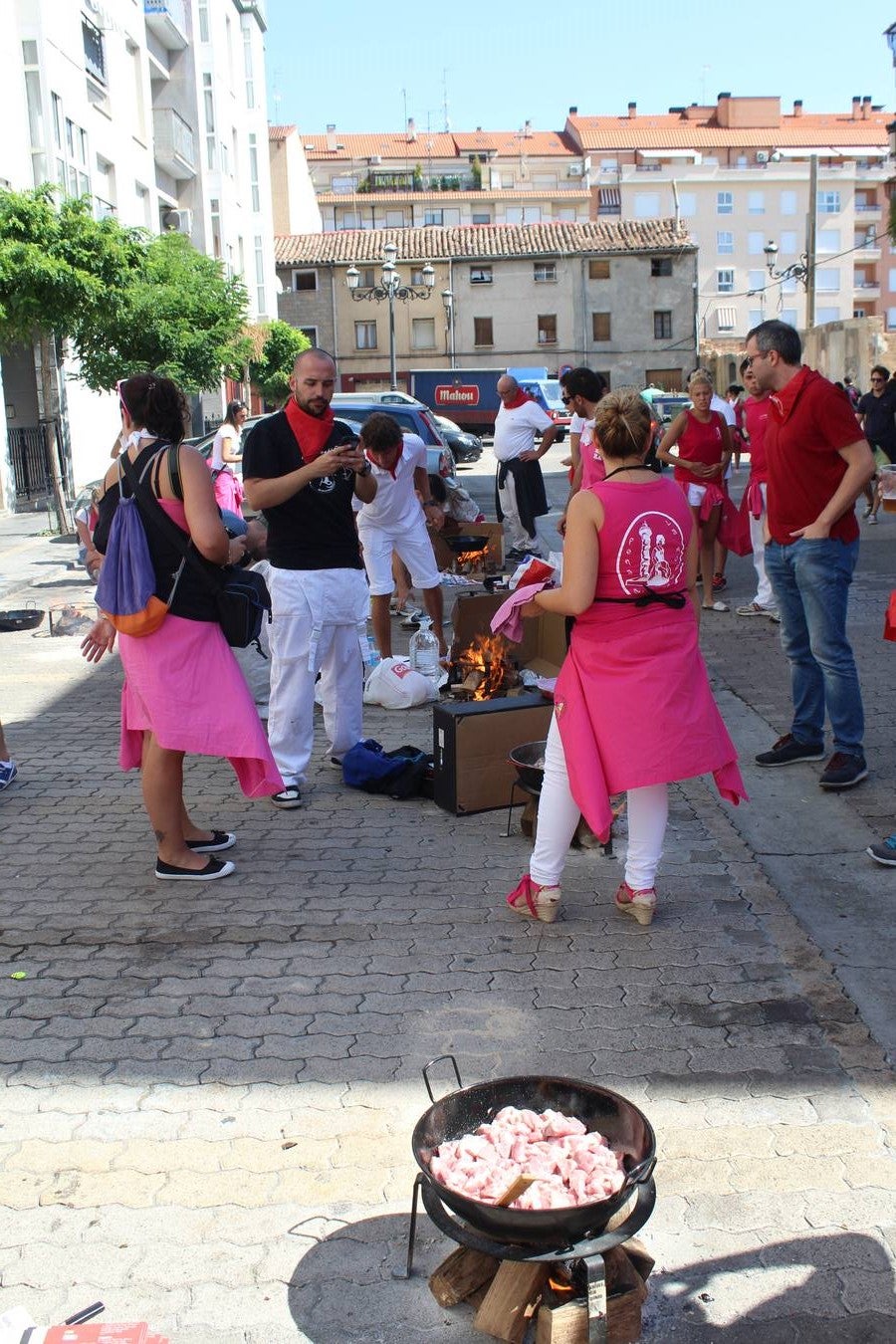 Calahorra repone fuerzas con las degustaciones