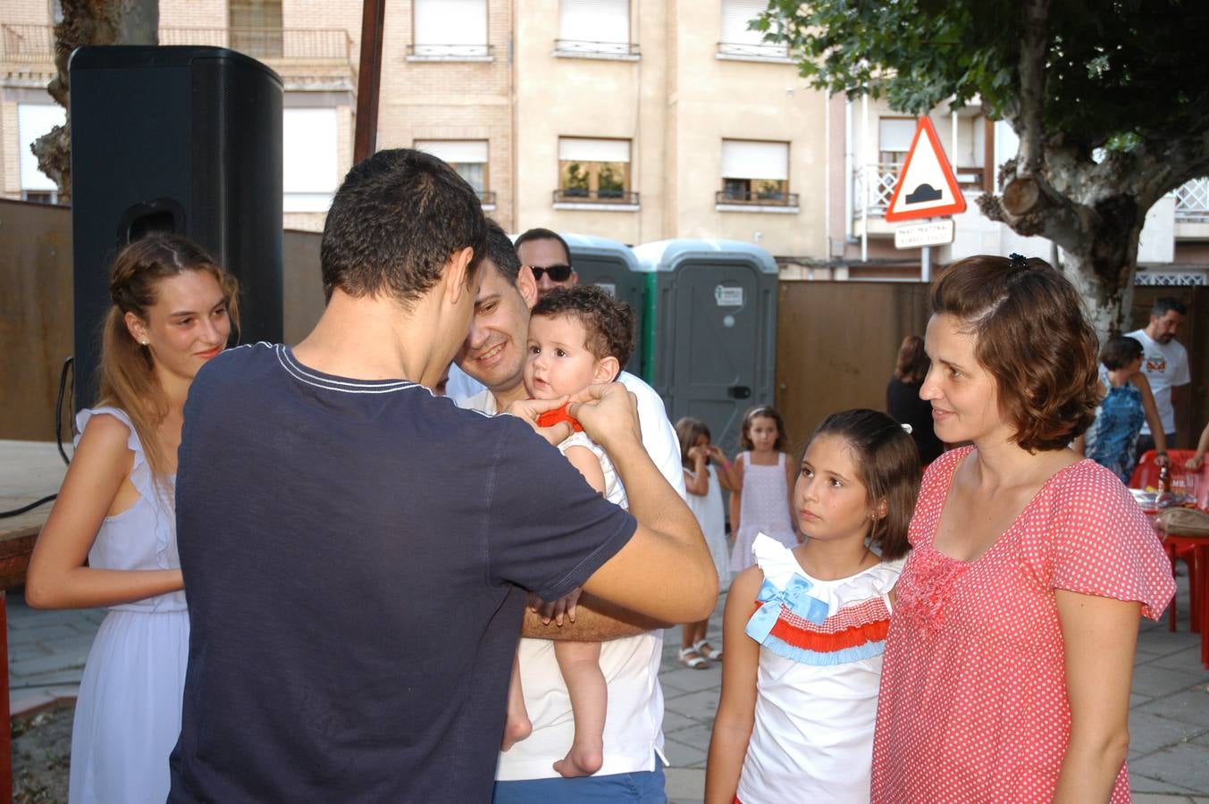 Imposición de pañuelos en Cervera