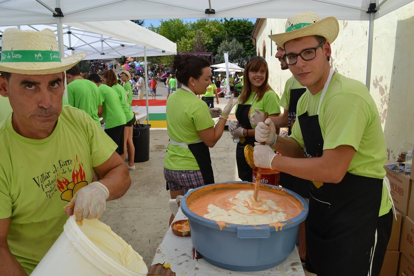 Festival de la patata a la brava en Villar de Torre