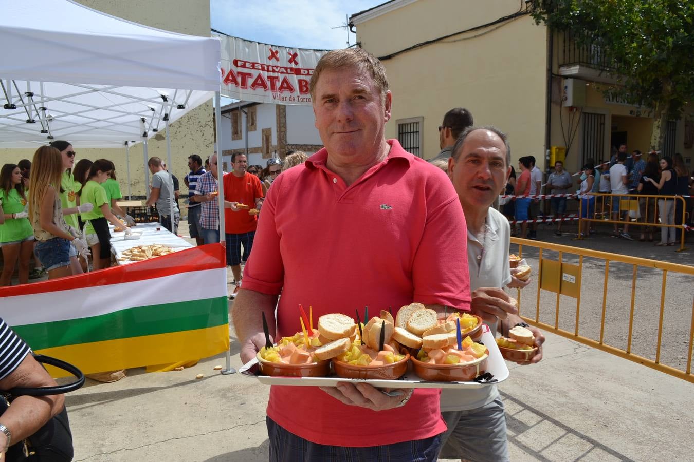 Festival de la patata a la brava en Villar de Torre