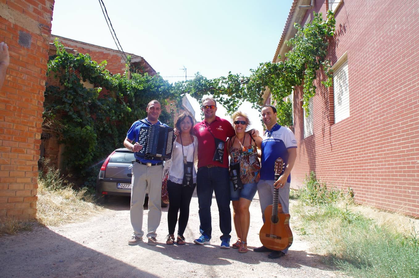 Alberite abre su barrio de las bodegas