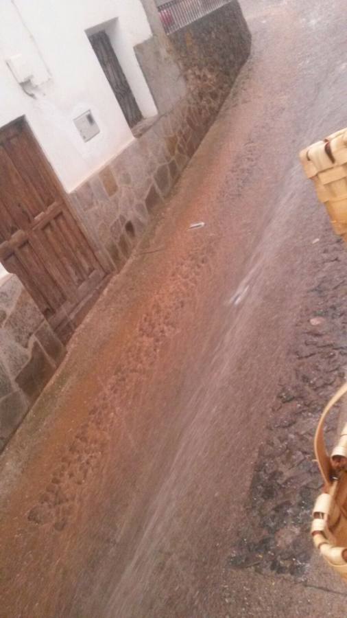 Granizada en Albelda, Nalda, Islallana, Nieva y Torrecilla