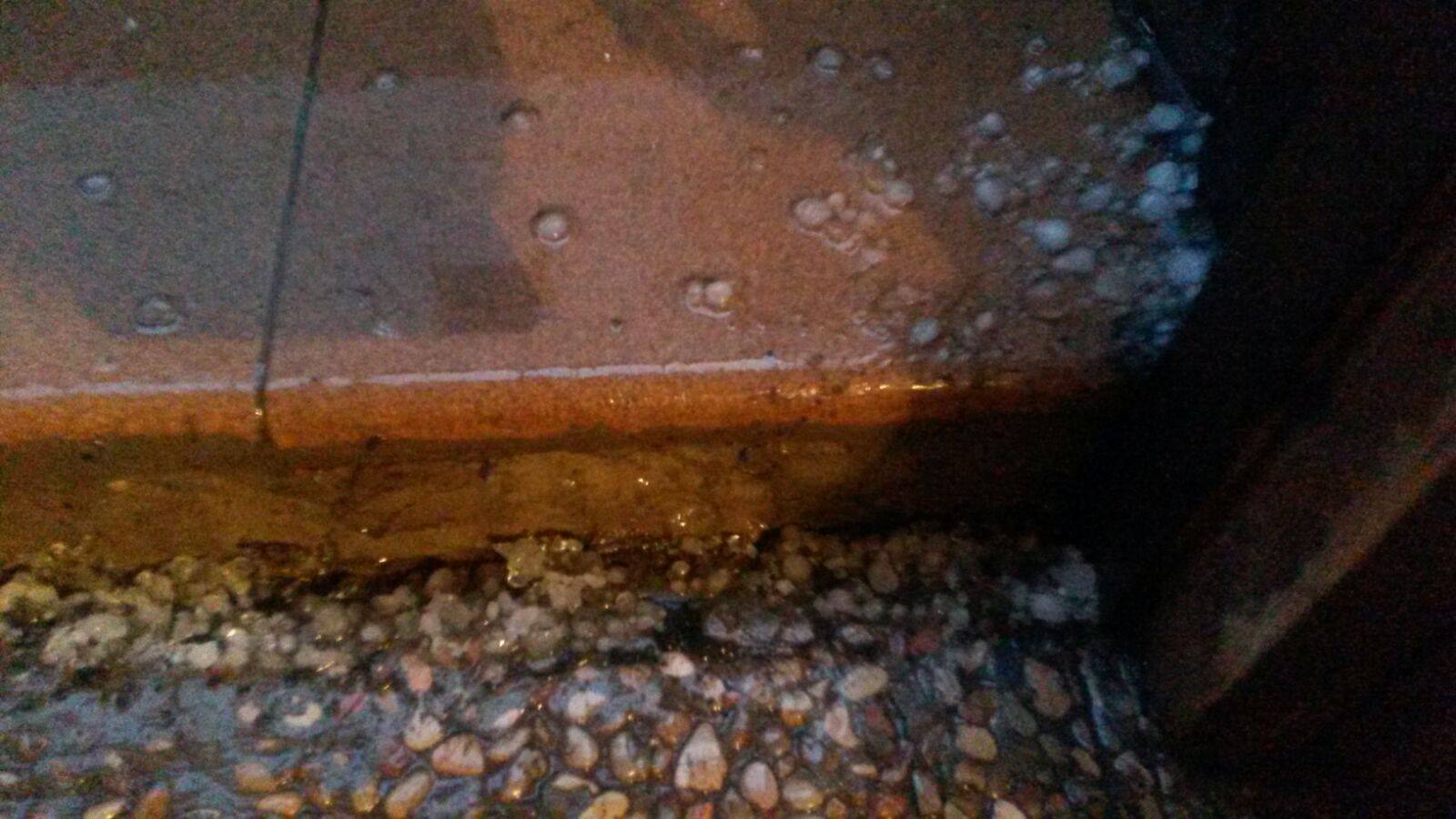 Granizada en Albelda, Nalda, Islallana, Nieva y Torrecilla