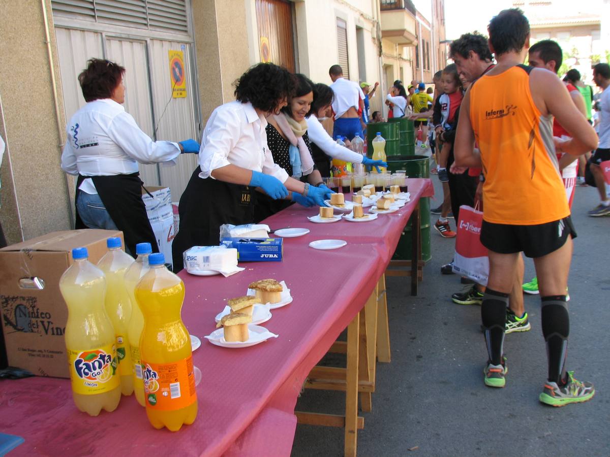 Tercer día de fiestas en Alfaro y ruta Jacobea del Ebro