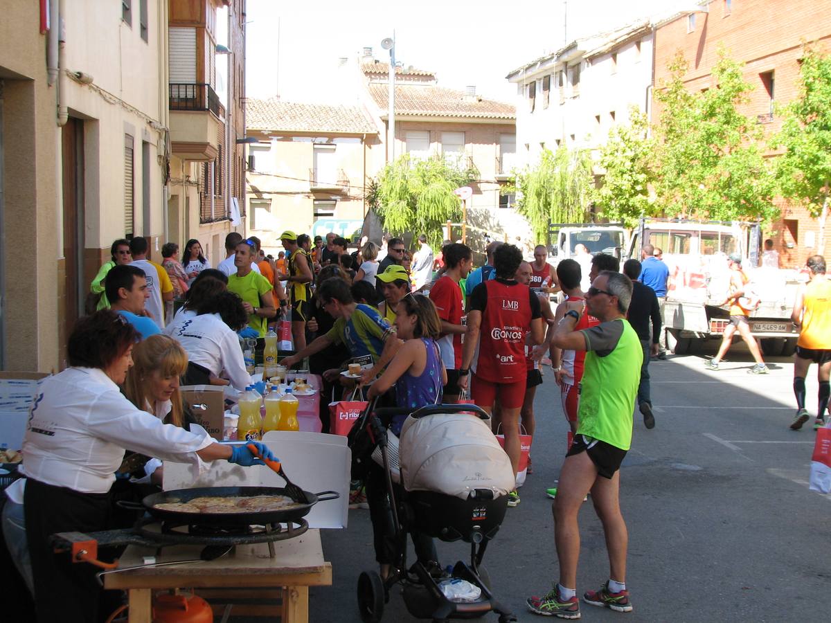 Tercer día de fiestas en Alfaro y ruta Jacobea del Ebro