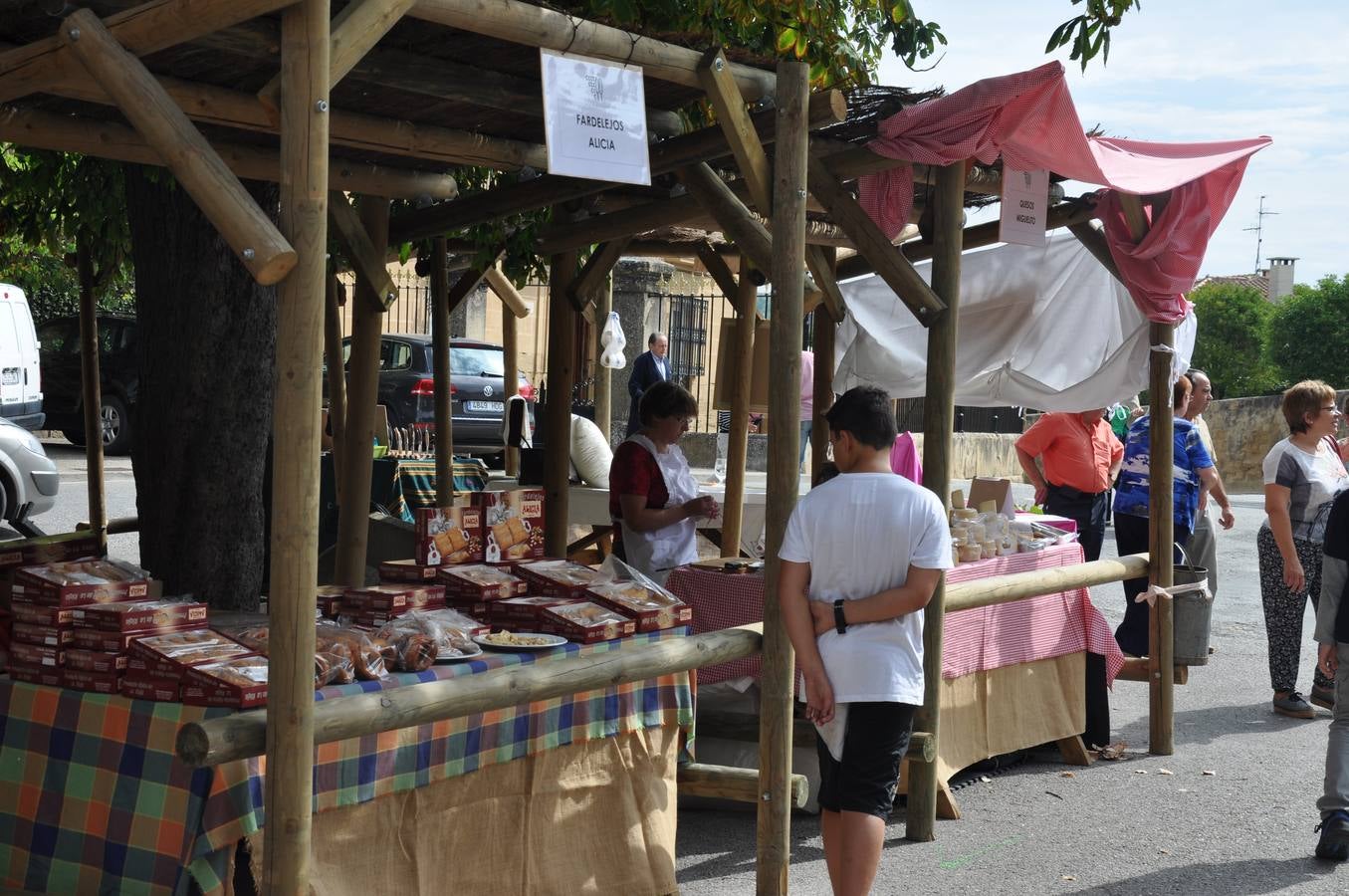 Mercado de la vendimia en Ollauri