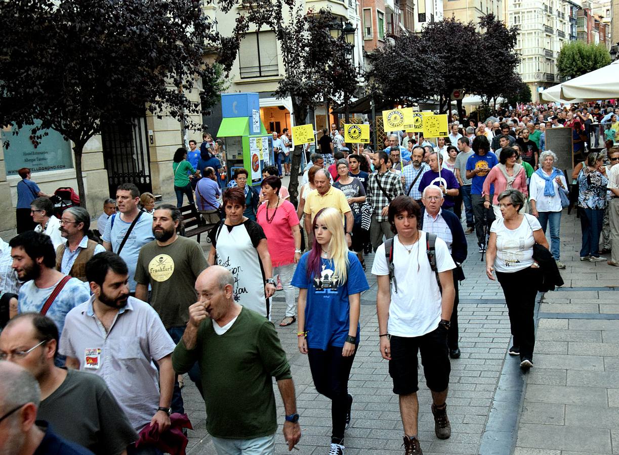 Logroño con los refugiados