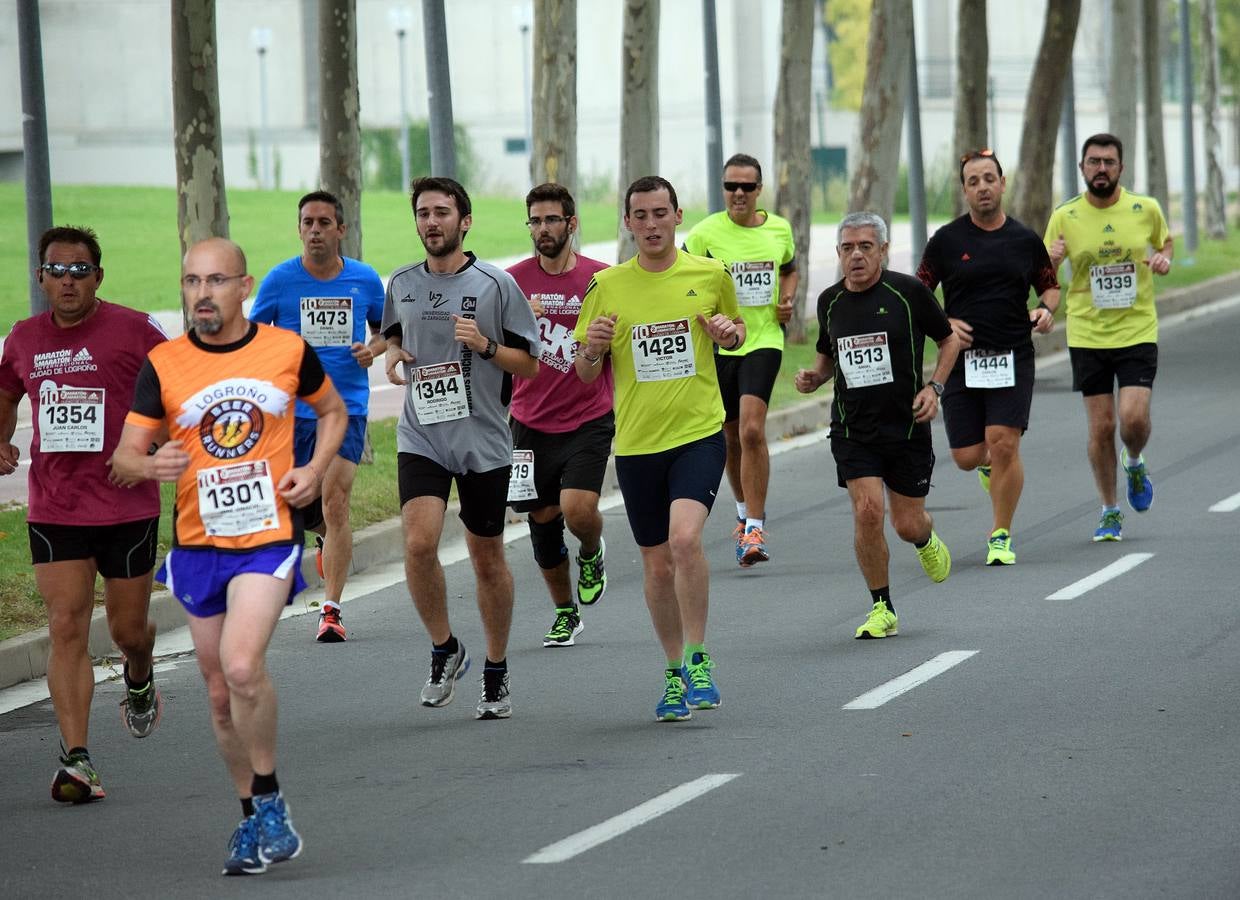 Prueba de 10 kilómetros dentro de la Maratón Internacional de Logroño