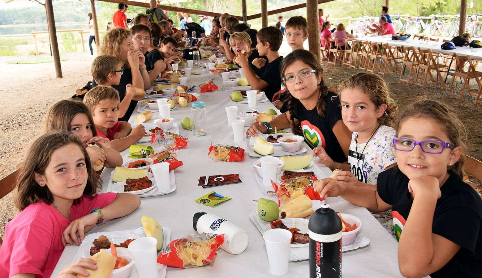 Más de 200 participantes en el quinto Bicipicnic de &#039;El Rioja y los 5 Sentidos&#039;